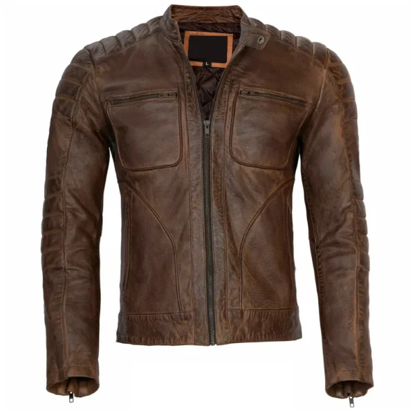 Motorcycle Leather Jacket